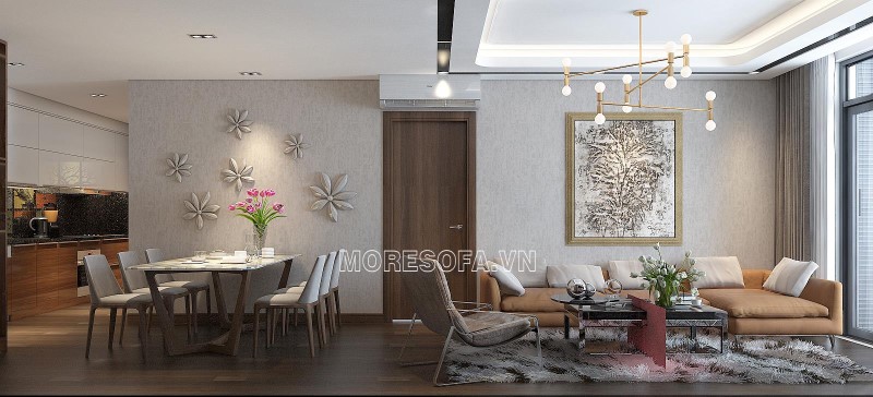 Ghế sofa góc L hiện đại đẹp